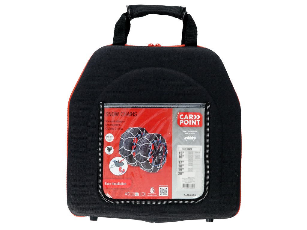 Sneeuwkettingen Carpoint RVX-230 16mm 14/15/16/17 inch